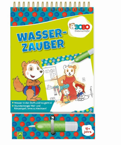 Bobo Siebenschläfer Wasserzauber: Wassermalbuch für Kinder ab 3 Jahren