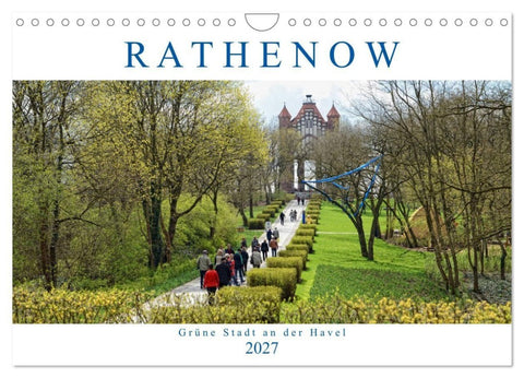 Rathenow - Grüne Stadt an der Havel (Wandkalender 2027 DIN A4 quer), CALVENDO Monatskalender