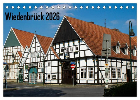 Wiedenbrück 2026 (Tischkalender 2026 DIN A5 quer), CALVENDO Monatskalender
