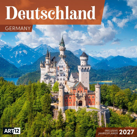 Deutschland Kalender 2027 - 30x30 - Art12