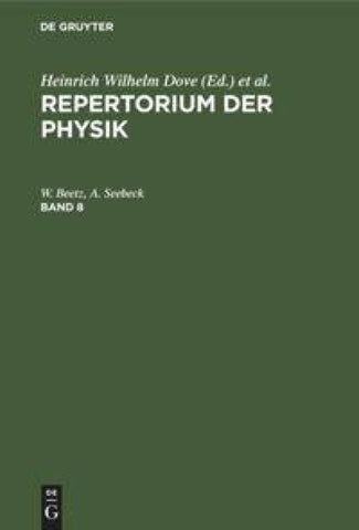 Repertorium der Physik. Band 8