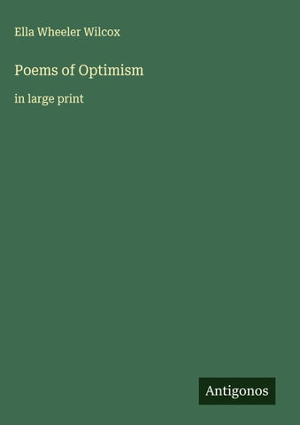 Poems of Optimism