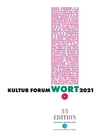 Kultur Forum Wort 2021