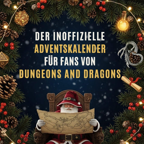 Der inoffizielle Adventskalender für Fans von Dungeons and Dragons
