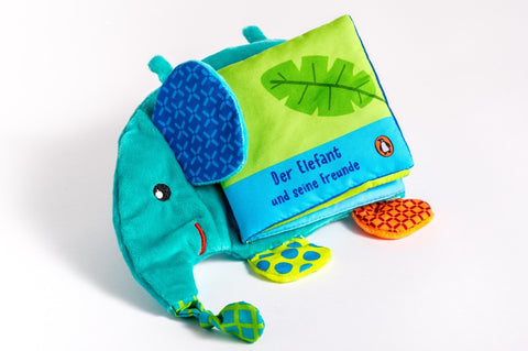 Mein Kuschel-Knisterbuch – Der Elefant und seine Freunde -
