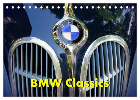 BMW Classics (Tischkalender 2027 DIN A5 quer), CALVENDO Monatskalender