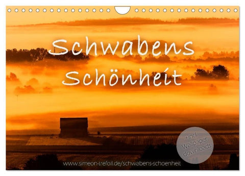 Schwabens Schönheit (Wandkalender 2027 DIN A4 quer), CALVENDO Monatskalender