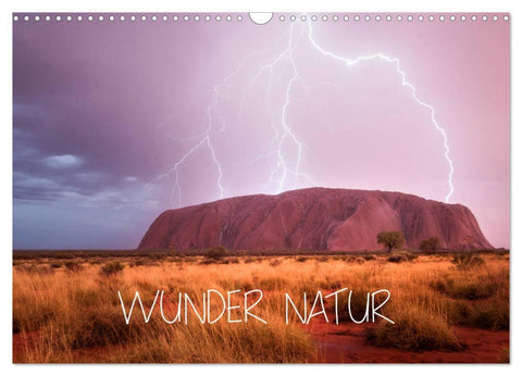 Wunder Natur II (Wandkalender 2026 DIN A3 quer), CALVENDO Monatskalender
