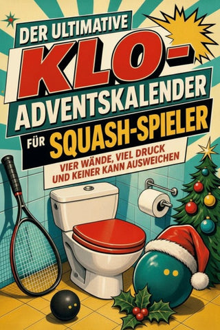Der ultimative Klo-Adventskalender für Squash-Spieler