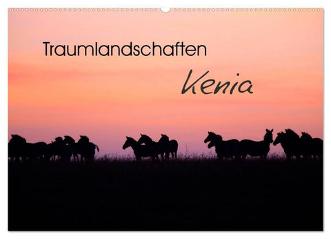 Traumlandschaften Kenia (Wandkalender 2027 DIN A2 quer), CALVENDO Monatskalender