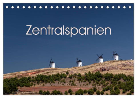 Zentralspanien (Tischkalender 2027 DIN A5 quer), CALVENDO Monatskalender
