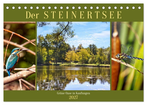 Der Steinertsee (Tischkalender 2027 DIN A5 quer), CALVENDO Monatskalender