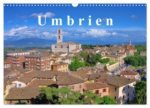 Umbrien (Wandkalender 2027 DIN A3 quer), CALVENDO Monatskalender