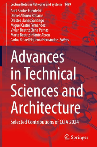 Advances in Technical Sciences and Architecture