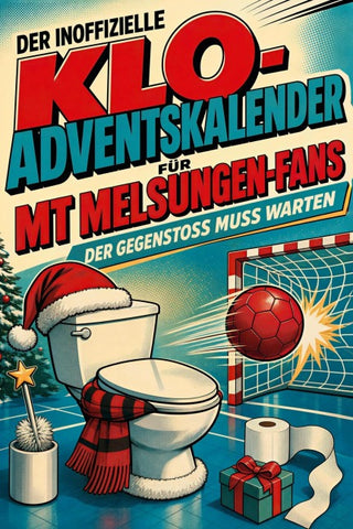 Der inoffizielle Klo-Adventskalender für MT Melsungen-Fans
