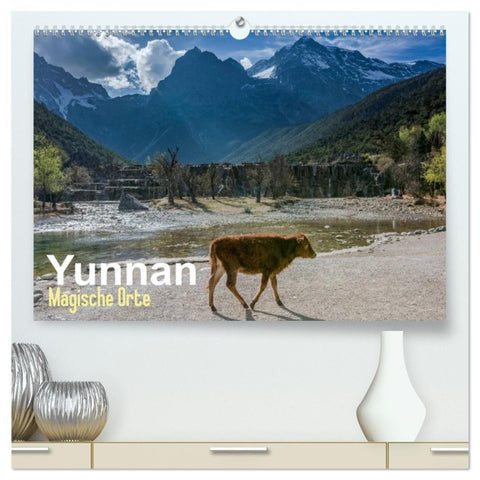Yunnan - Magische Orte (hochwertiger Premium Wandkalender 2027 DIN A2 quer), Kunstdruck in Hochglanz