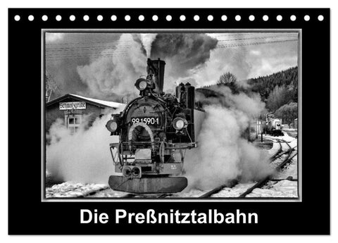Die Preßnitztalbahn (Tischkalender 2027 DIN A5 quer), CALVENDO Monatskalender