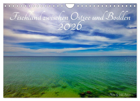 Fischland zwischen Ostsee und Bodden (Wandkalender 2026 DIN A4 quer), CALVENDO Monatskalender