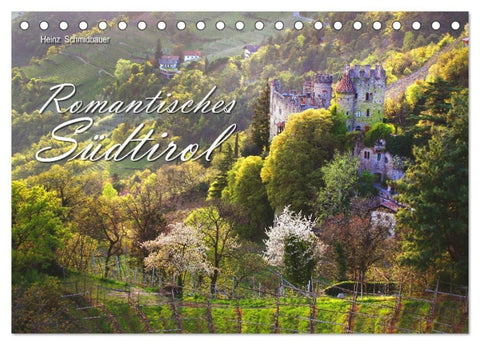 Romantisches Südtirol (Tischkalender 2027 DIN A5 quer), CALVENDO Monatskalender