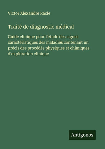 Traité de diagnostic médical