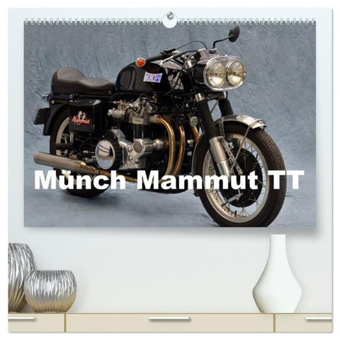 Münch Mammut TT (hochwertiger Premium Wandkalender 2027 DIN A2 quer), Kunstdruck in Hochglanz