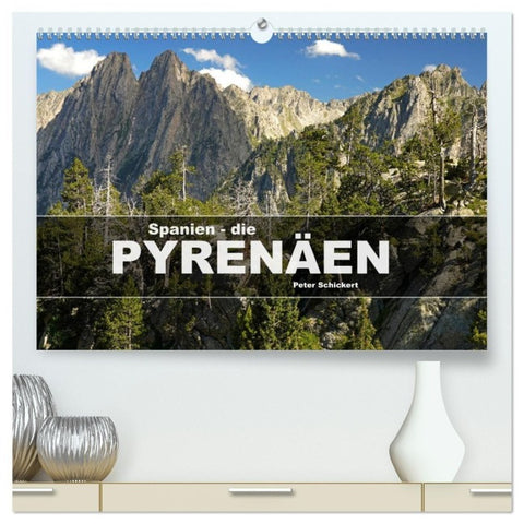 Spanien - die Pyrenäen (hochwertiger Premium Wandkalender 2027 DIN A2 quer), Kunstdruck in Hochglanz