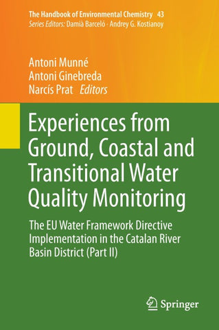 Experiences from Ground, Coastal and Transitional Water Quality Monitoring