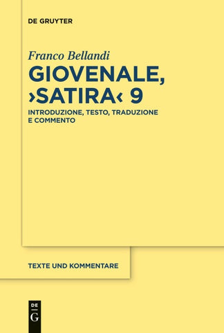 Giovenale, ›Satira‹ 9
