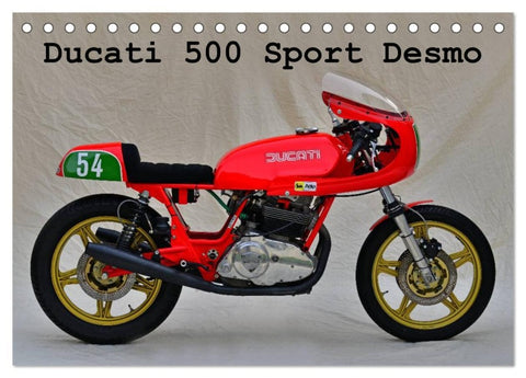 Ducati 500 Sport Desmo (Tischkalender 2026 DIN A5 quer), CALVENDO Monatskalender