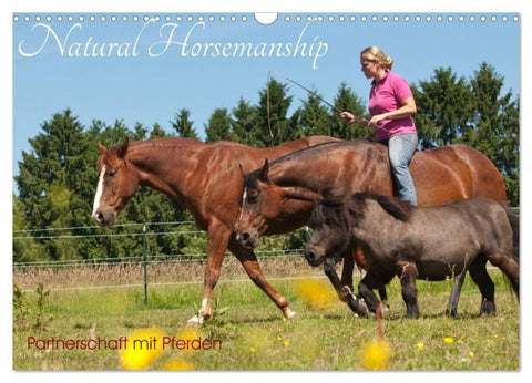Natural Horsemanship - Partnerschaft mit Pferden (Wandkalender 2027 DIN A3 quer), CALVENDO Monatskalender