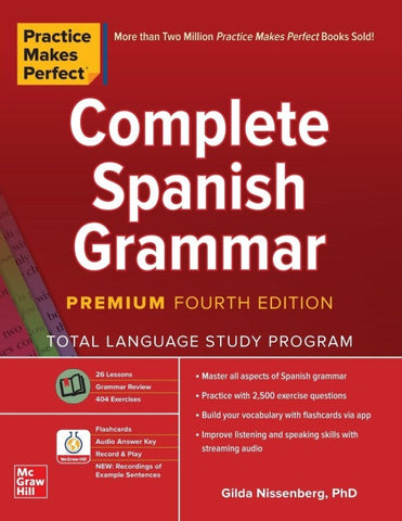 Practice Makes Perfect: Complete Spanish Grammar, Premium