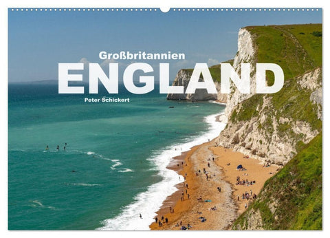 Großbritannien - England (Wandkalender 2027 DIN A2 quer), CALVENDO Monatskalender