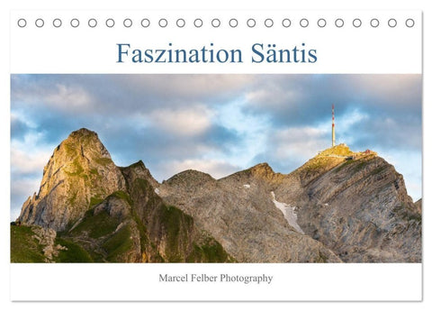 Faszination Säntis (Tischkalender 2027 DIN A5 quer), CALVENDO Monatskalender