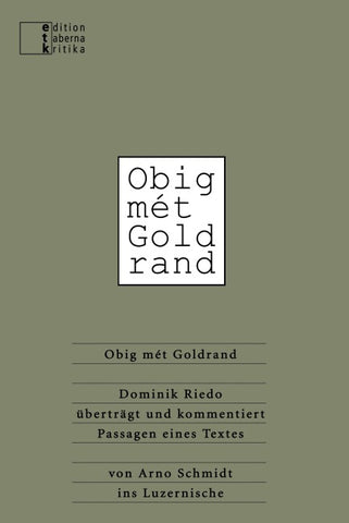Obig mét Goldrand