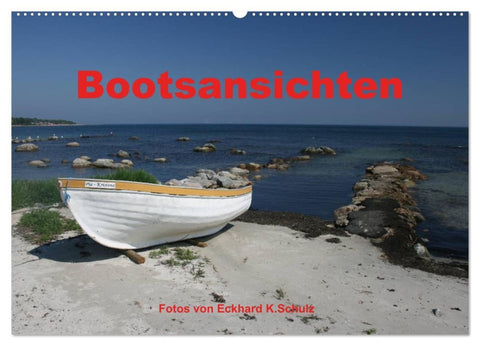 Bootsansichten (Wandkalender 2026 DIN A2 quer), CALVENDO Monatskalender