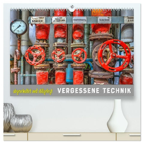 Vergessene Technik - abgeschaltet und stillgelegt (hochwertiger Premium Wandkalender 2027 DIN A2 quer), Kunstdruck in Hochglanz