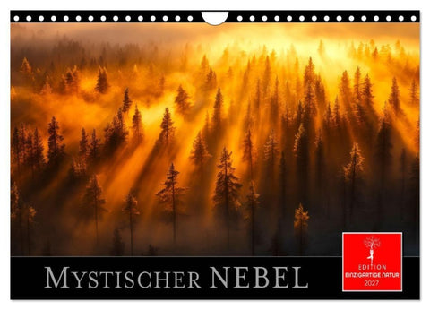 Mystischer Nebel (Wandkalender 2027 DIN A4 quer), CALVENDO Monatskalender