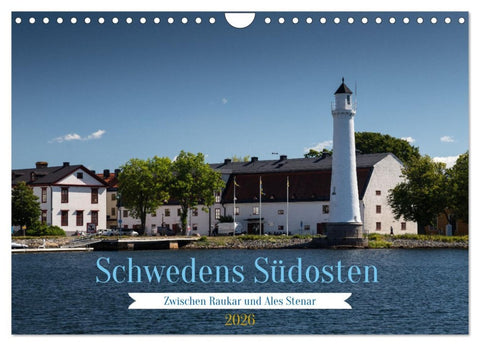 Schwedens Südosten (Wandkalender 2026 DIN A4 quer), CALVENDO Monatskalender