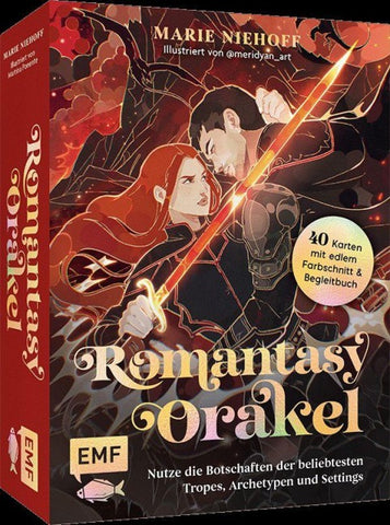 Kartenset: Romantasy-Orakel | Nutze die Botschaften der beliebtesten Tropes, Archetypen und Settings