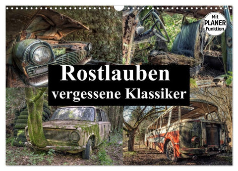 Rostlauben - vergessene Klassiker (Wandkalender 2027 DIN A3 quer), CALVENDO Monatskalender