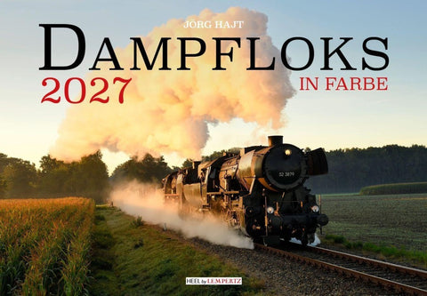 Dampfloks in Farbe Kalender 2027