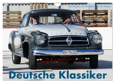 Deutsche Klassiker (Wandkalender 2027 DIN A4 quer), CALVENDO Monatskalender