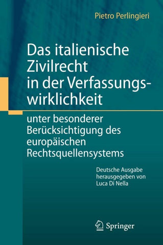 Das italienische Zivilrecht in der Verfassungswirklichkeit