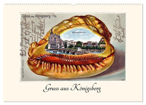 Gruss aus Königsberg (Wandkalender 2027 DIN A2 quer), CALVENDO Monatskalender