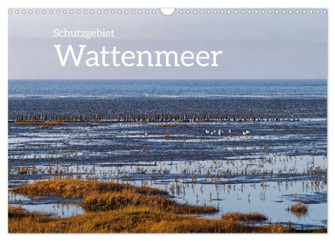 Schutzgebiet Wattenmeer (Wandkalender 2027 DIN A3 quer), CALVENDO Monatskalender