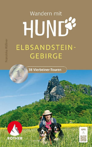 ROTHER Wanderbuch Wandern mit Hund Elbsandsteingebirge