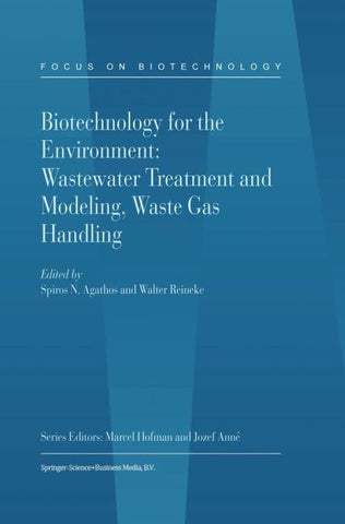 Biotechnology for the Environment: Wastewater Treatment and Modeling, Waste Gas Handling
