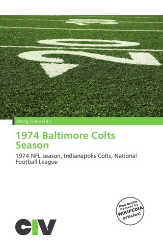 1974 Baltimore Colts Season