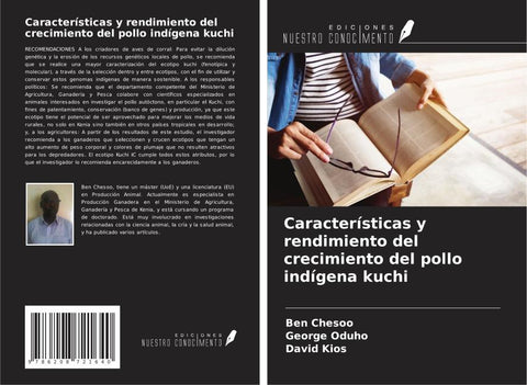 Características y rendimiento del crecimiento del pollo indígena kuchi