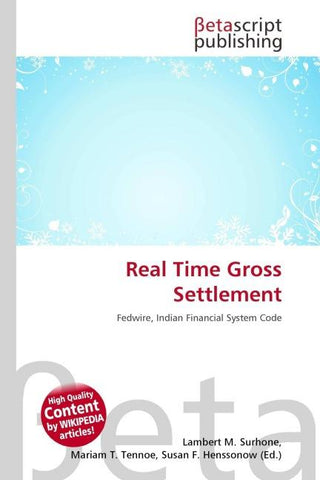 Real Time Gross Settlement